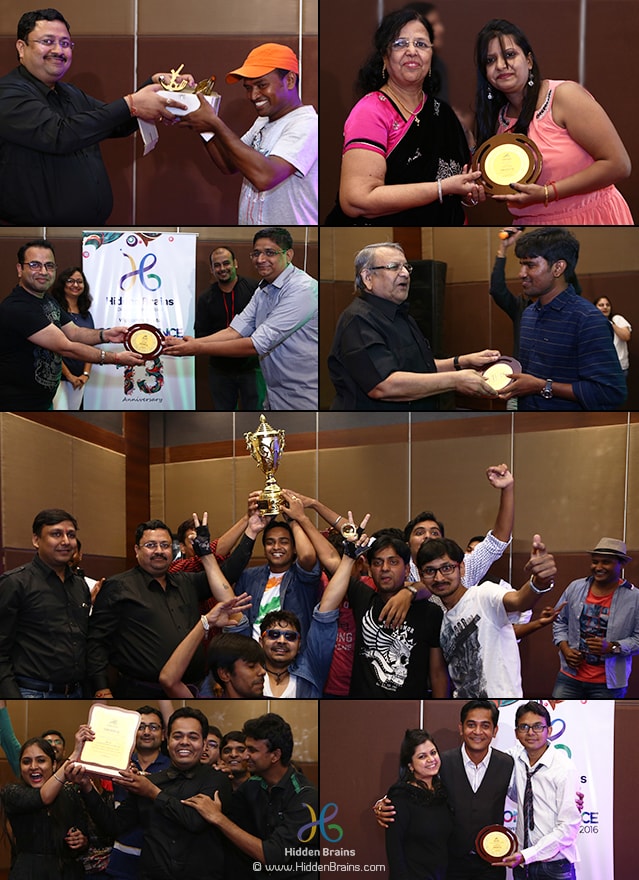 Hidden Brains 13th Anniversary Convergence 2016 - Award Ceremony