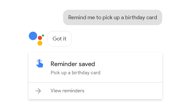 GOOGLE ASSISTANT YOUR OWN PERSONAL GOOGLE visual data 6