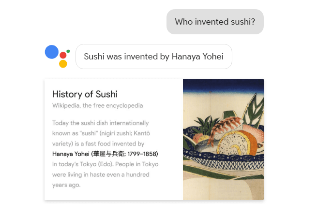 GOOGLE ASSISTANT YOUR OWN PERSONAL GOOGLE visual data 7