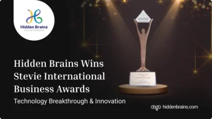 Hidden Brains Wins Stevie International Business Awards
