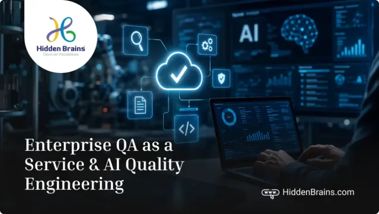 QA as a Service for Enterprises