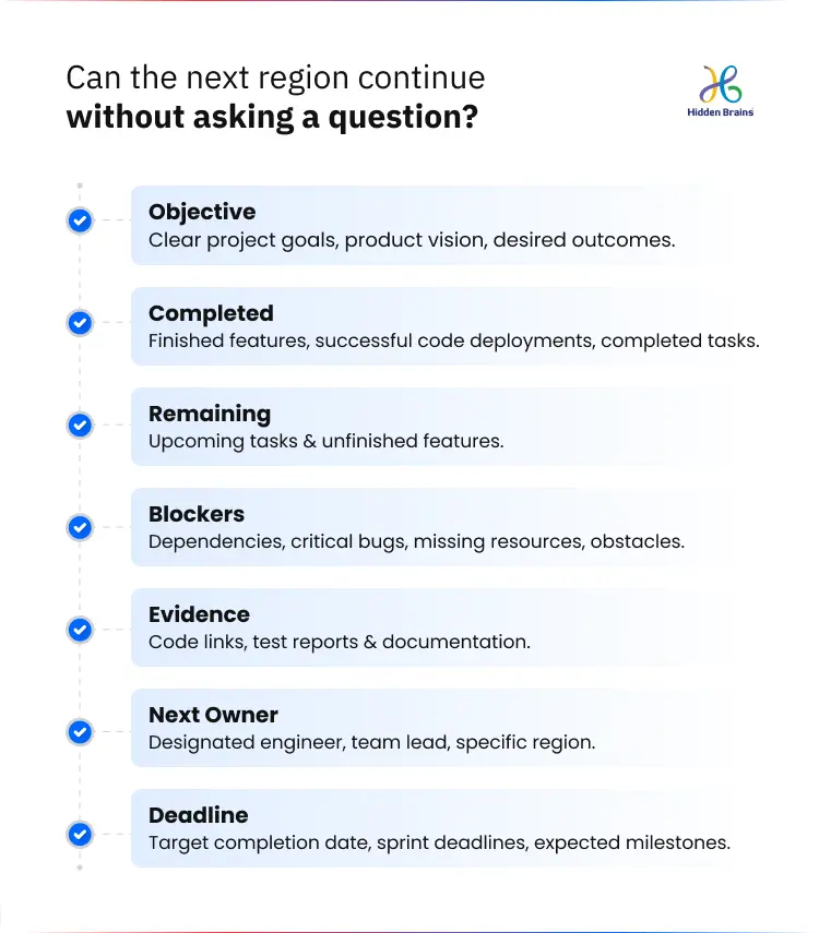 Can the next region continue without asking a question
